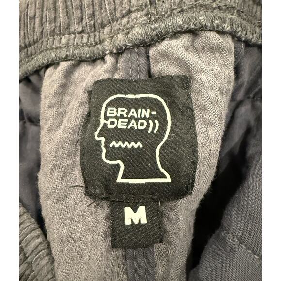 Brain Dead Corduroy Wide Leg Pants Medium Grey - Picture 4 of 6